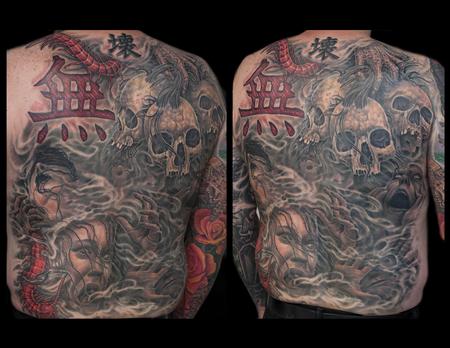 Tattoos - back - 127315